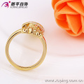 13253 Latest 14k Gold-Plated Special Imitation Fashion Jewelry Finger Ring in Copper Alloy